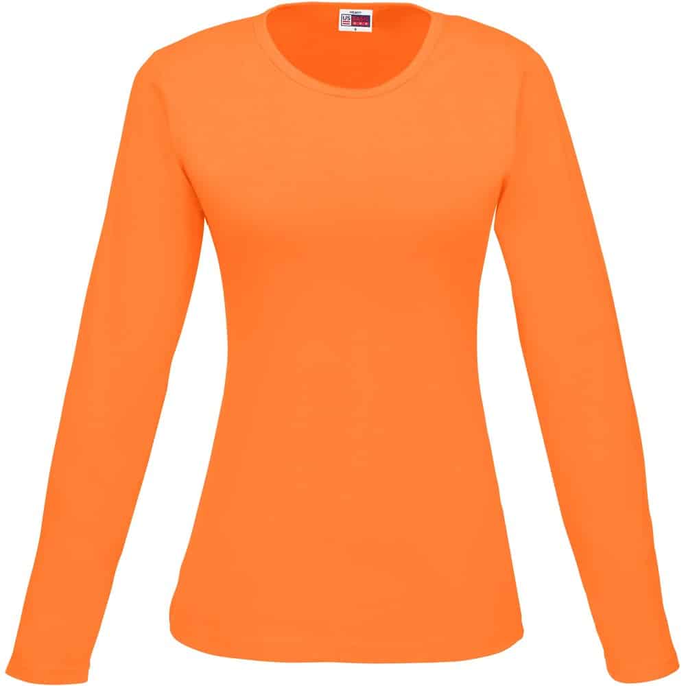 Ladies Long Sleeve Portland T-Shirt - Image 6