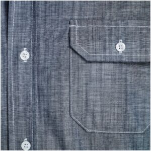 Alternative view of Mens Long Sleeve Windsor Shirt - Navy