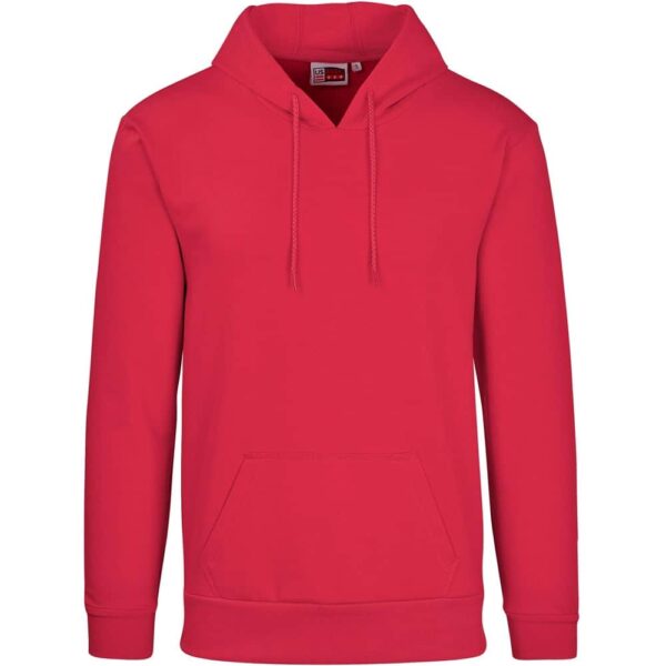 Mens Omega Hooded Sweater – Red — Mens Omega Hooded Sweater – Red