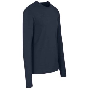 Mens Long Sleeve Portland T-Shirt - Navy - Image 3