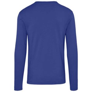 Mens Long Sleeve Portland T-Shirt - Royal Blue - Image 2