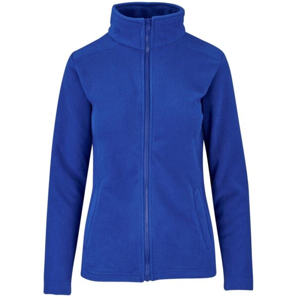 Ladies Yukon Micro Fleece Jacket – Blue — Ladies Yukon Micro Fleece Jacket – Blue
