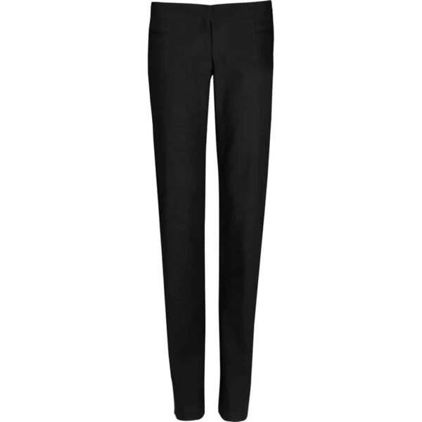 Ladies Cambridge Flat Front Pants – Black — Ladies Cambridge Flat Front Pants – Black
