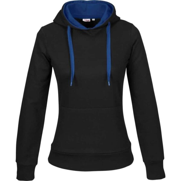 Ladies Solo Hooded Sweater – Blue — Ladies Solo Hooded Sweater – Blue