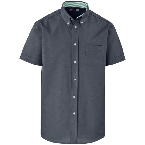 Mens Short Sleeve Aspen Shirt – Grey — Mens Short Sleeve Aspen Shirt – Grey