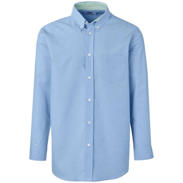 Mens Long Sleeve Aspen Shirt – Blue — Mens Long Sleeve Aspen Shirt – Blue