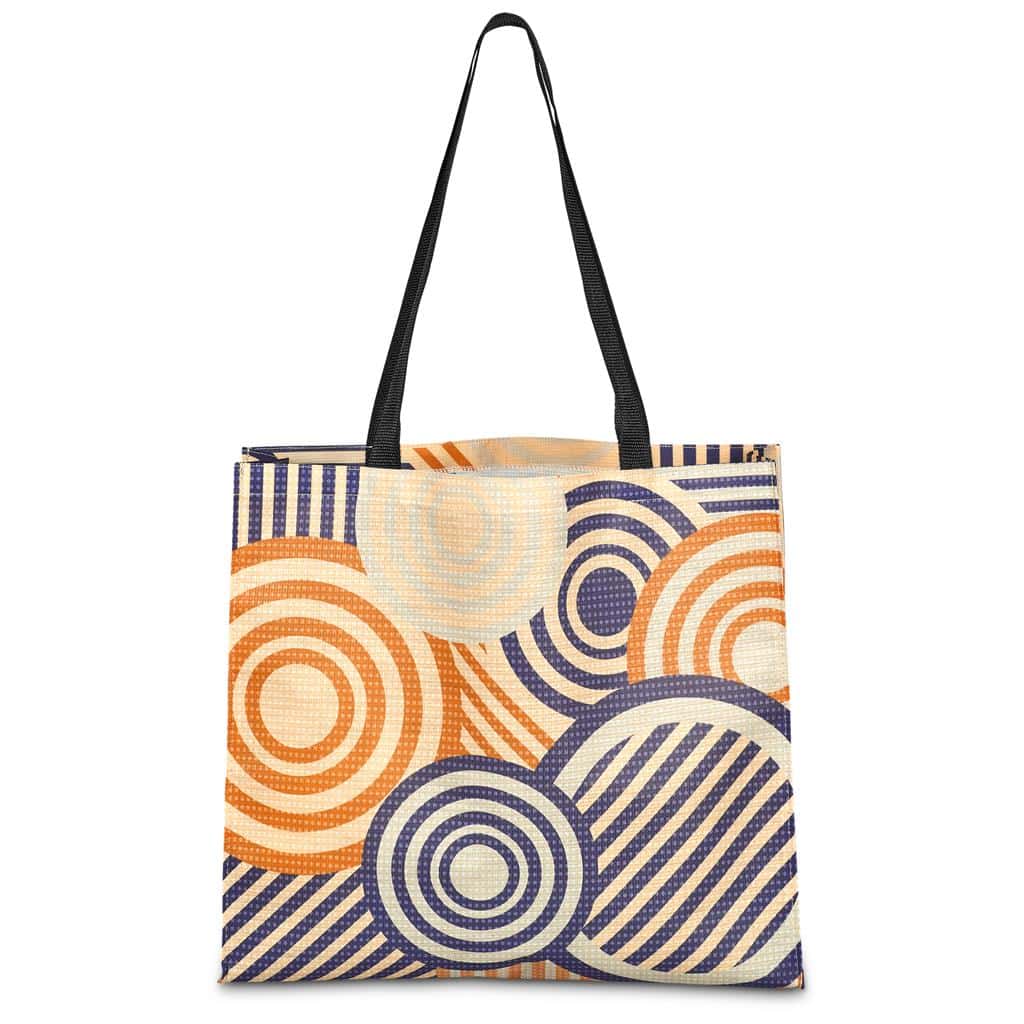 Hoppla Footloose Recycled PET Stitch-Bond Shopper — Hoppla Footloose Recycled PET Stitch-Bond Shopper