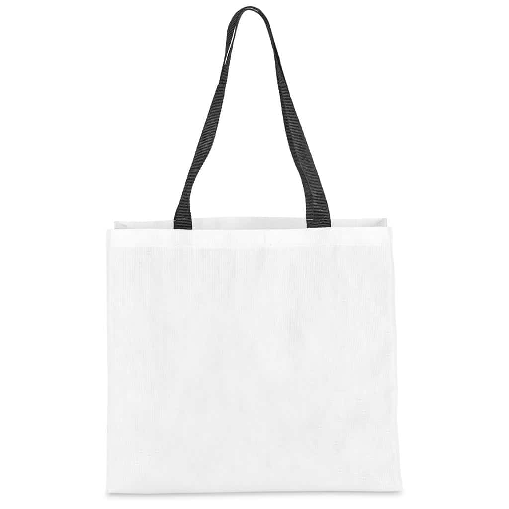 Hoppla Footloose Recycled PET Stitch-Bond Shopper - Image 5