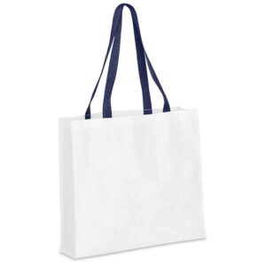Hoppla Footloose Recycled PET Stitch-Bond Shopper - Image 3