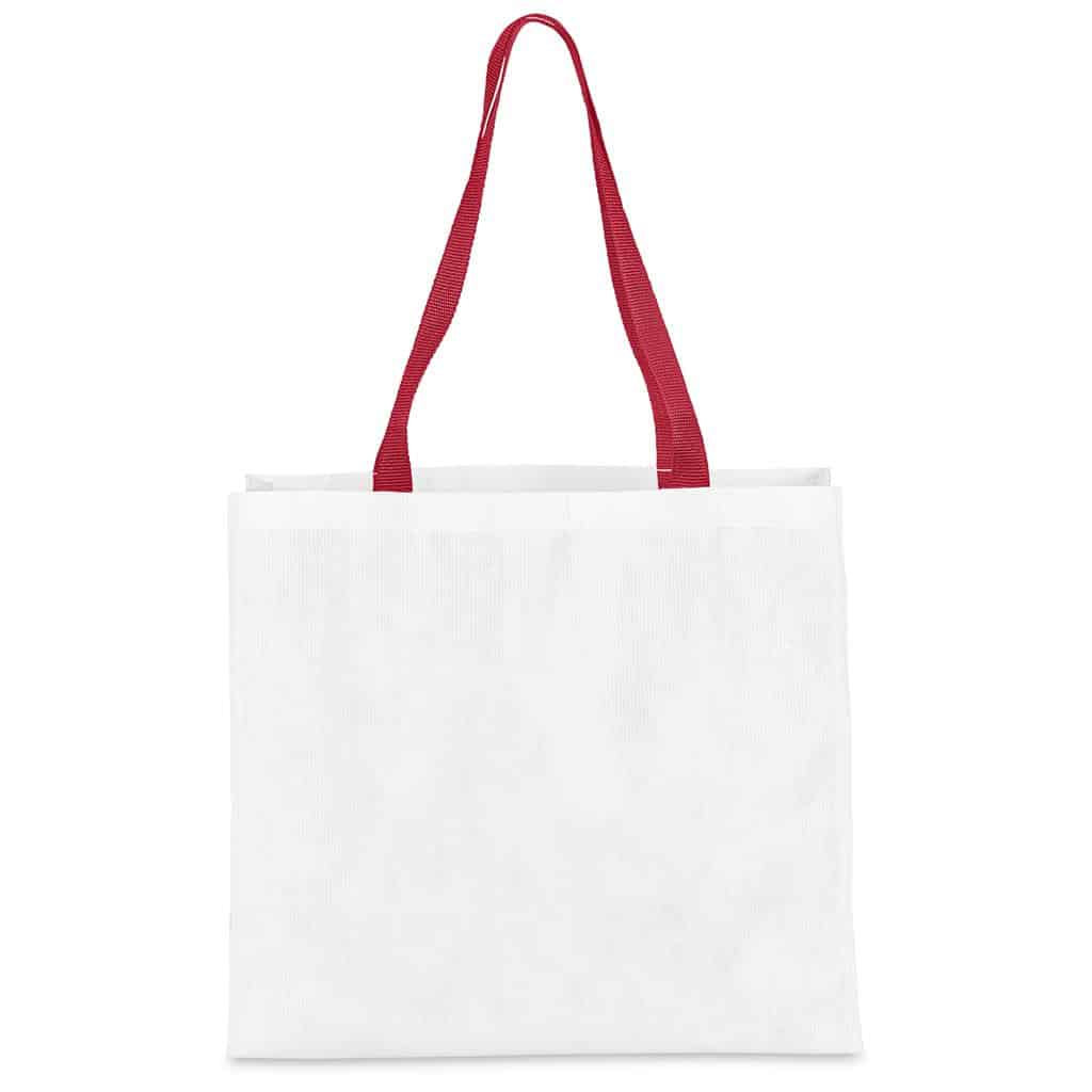 Hoppla Footloose Recycled PET Stitch-Bond Shopper - Image 4