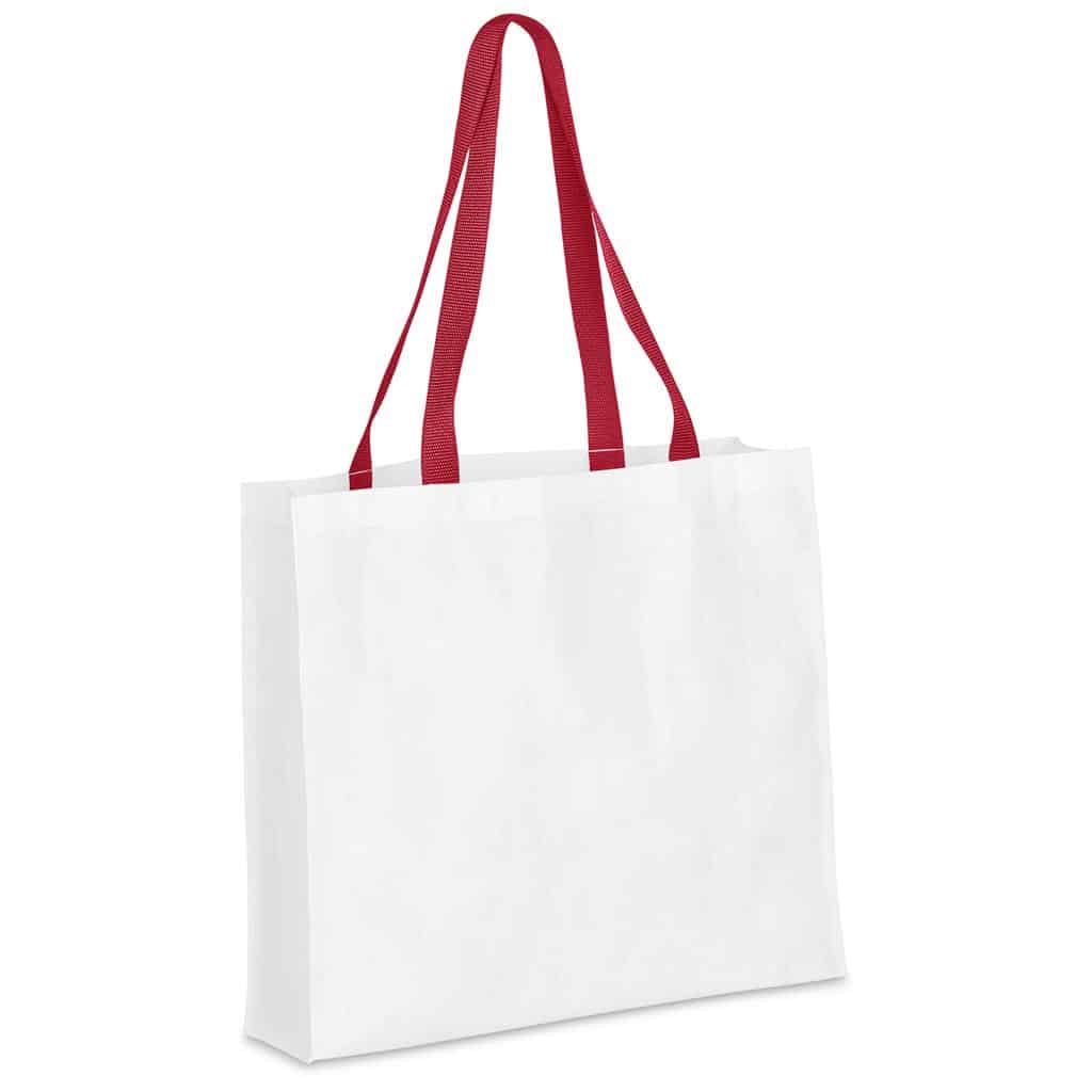 Hoppla Footloose Recycled PET Stitch-Bond Shopper - Image 6