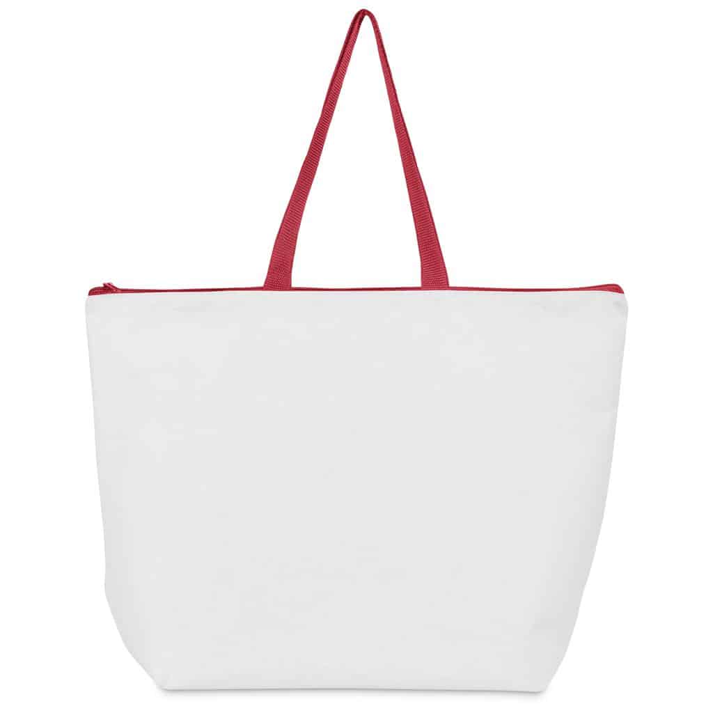 Hoppla Skyline Recycled PET Stitch-Bond Shopper With Zip - Image 7