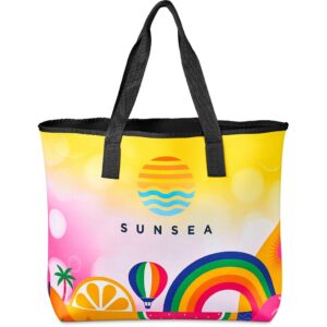 Alternative view of Hoppla Boulders Neoprene Beach Bag