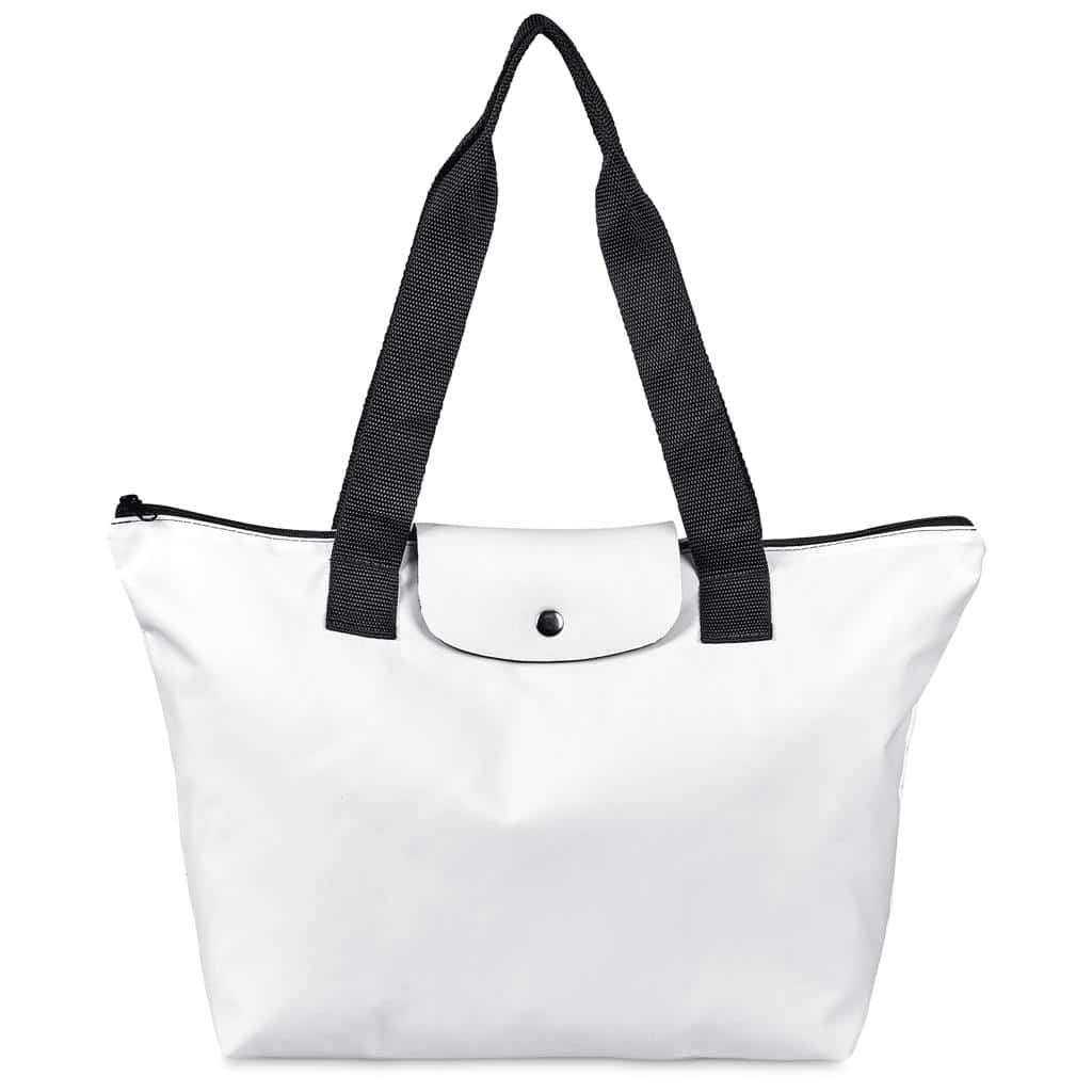 Hoppla Rosebank Polyester Roll-Up Tote Bag - Image 2