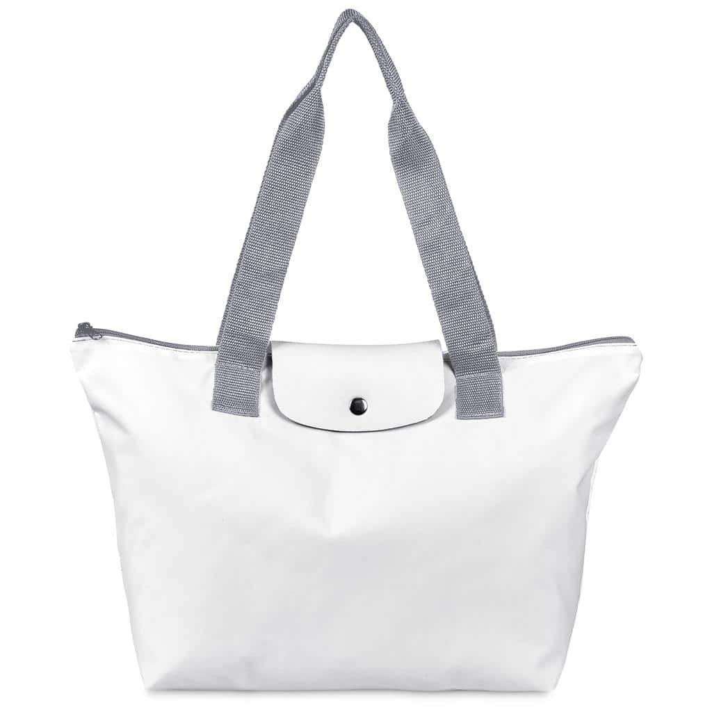Hoppla Rosebank Polyester Roll-Up Tote Bag - Image 8