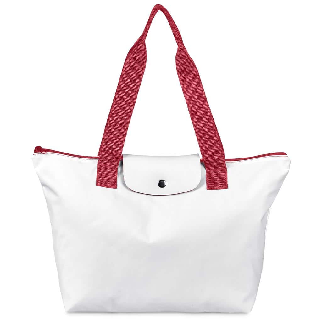 Hoppla Rosebank Polyester Roll-Up Tote Bag - Image 10