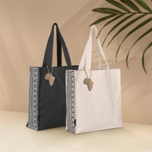 Alternative view of Andy Cartwright Symmetry Cotton Tote