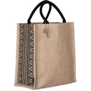 Alternative view of Andy Cartwright Symmetry Jute Tote