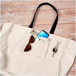 Kooshty Barbados Large Cotton Beach Bag - Image 3