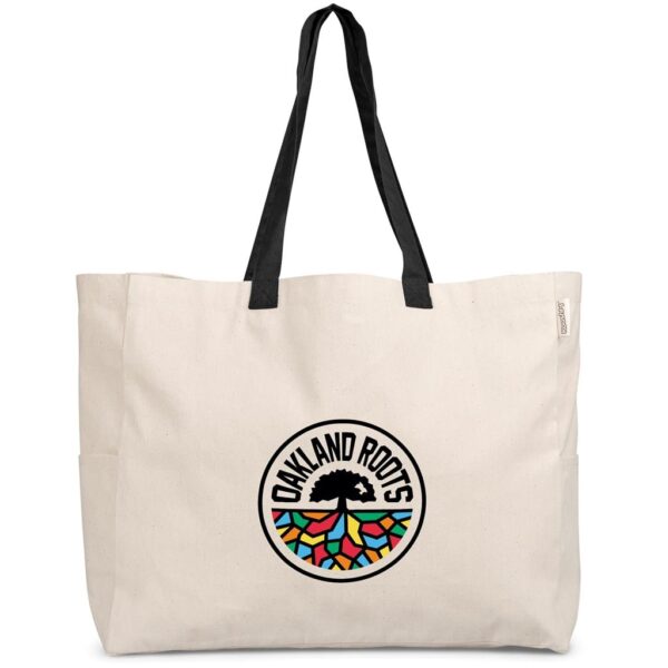 Kooshty Barbados Large Cotton Beach Bag — Kooshty Barbados Large Cotton Beach Bag