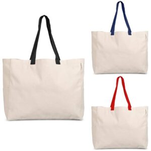Kooshty Barbados Large Cotton Beach Bag - Image 4