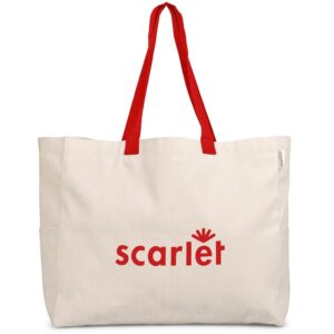 Kooshty Barbados Large Cotton Beach Bag - Image 6