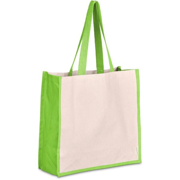 Kooshty SoCo Cotton Tote – Lime — Kooshty SoCo Cotton Tote – Lime