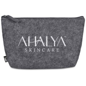 Okiyo Kesho Recycled PET Felt Accessory Bag - Image 6