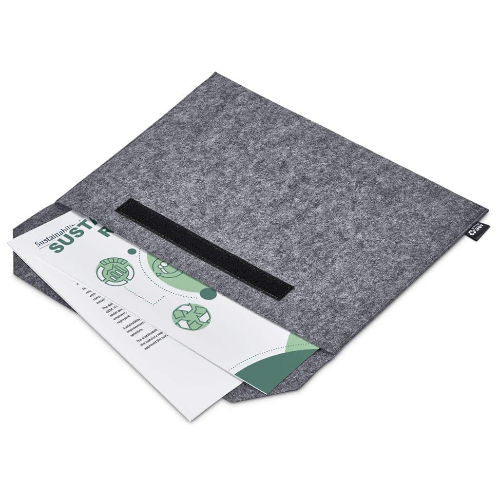 Okiyo Shorui Recycled PET Felt Document Bag - Image 4