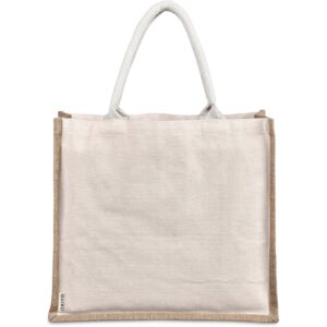 Okiyo Chinsai Maxi Jute & Cotton Tote - Image 4