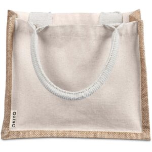 Okiyo Chinsai Mini Jute & Cotton Gift Bag — Okiyo Chinsai Mini Jute & Cotton Gift Bag