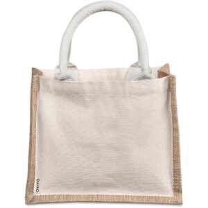 Okiyo Chinsai Mini Jute & Cotton Gift Bag - Image 2