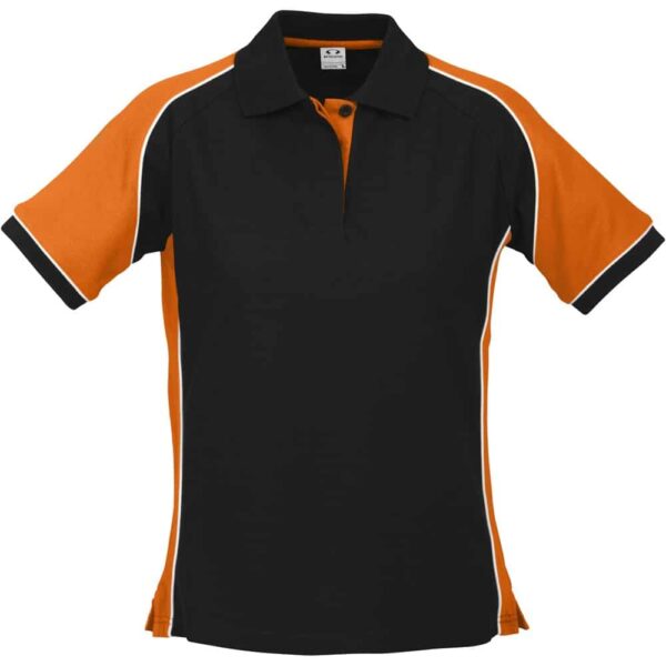 Ladies Nitro Golf Shirt – Orange — Ladies Nitro Golf Shirt – Orange