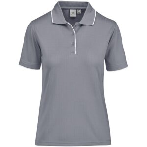 Alternative view of Ladies Elite Golf Shirt - Grey