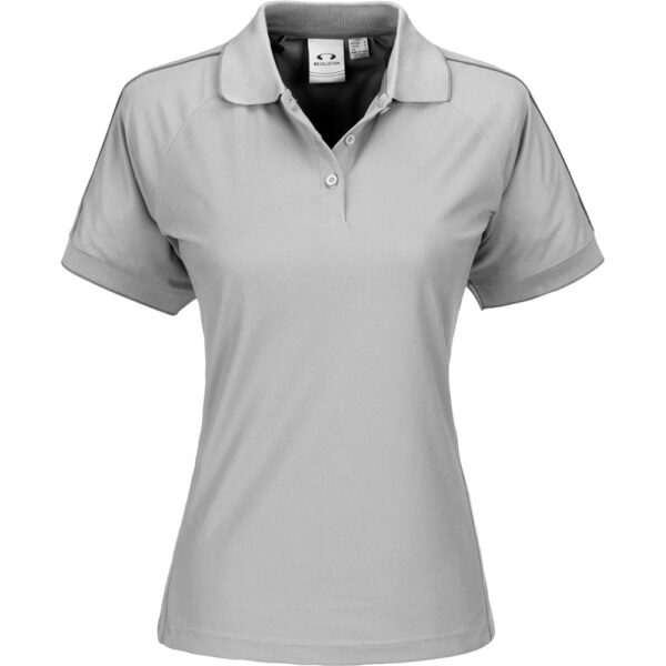 Ladies Resort Golf Shirt – Grey — Ladies Resort Golf Shirt – Grey