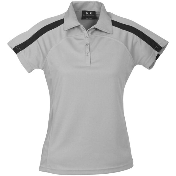 Ladies Monte Carlo Golf Shirt – Grey — Ladies Monte Carlo Golf Shirt – Grey
