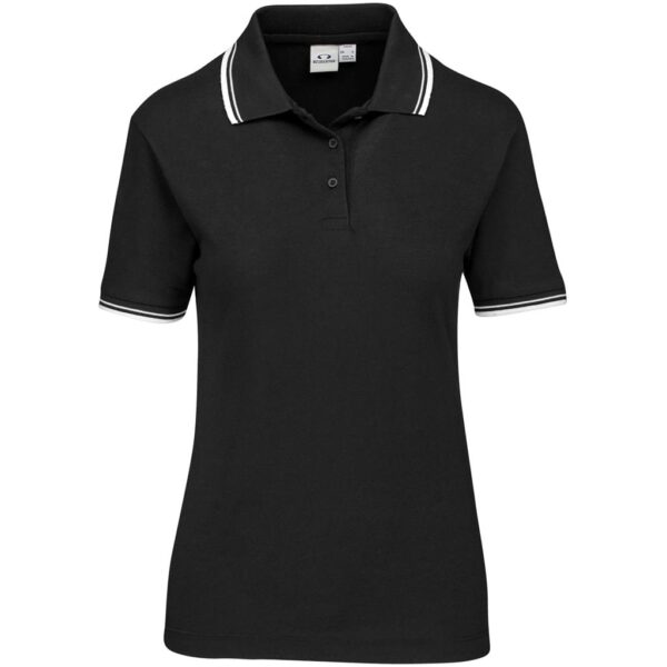 Ladies Cambridge Golf Shirt – Black — Ladies Cambridge Golf Shirt – Black