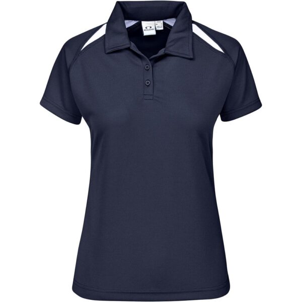 Ladies Splice Golf Shirt – Navy — Ladies Splice Golf Shirt – Navy