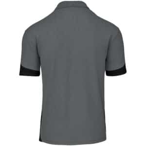 Mens Talon Golf Shirt - Grey - Image 3