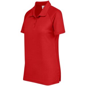 Alternative view of Ladies Sprint Golf Shirt - Red