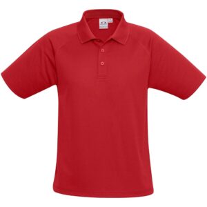 Kids Sprint Golf Shirt – Red — Kids Sprint Golf Shirt – Red