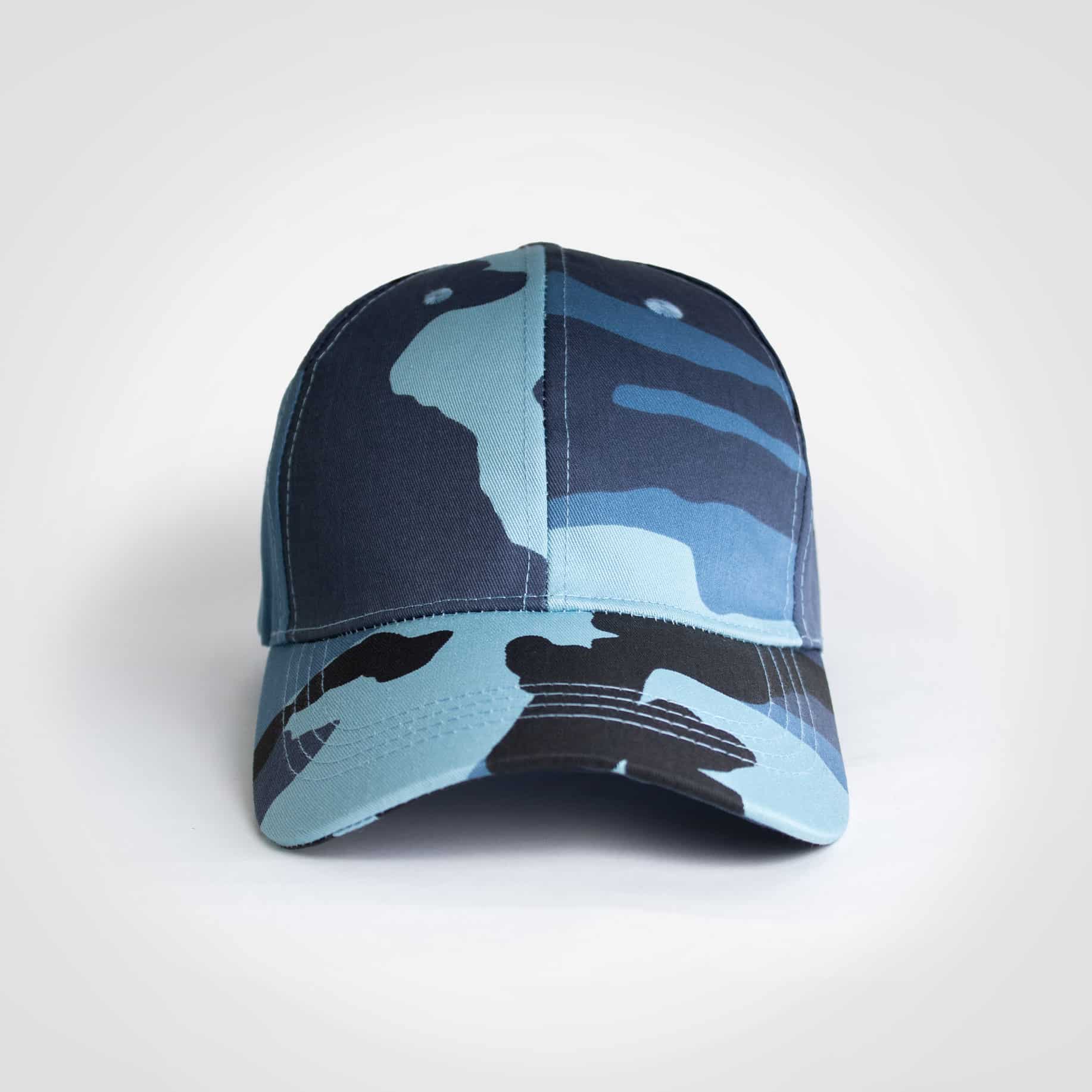 Basic 6 Panel Camo Cap - Image 2