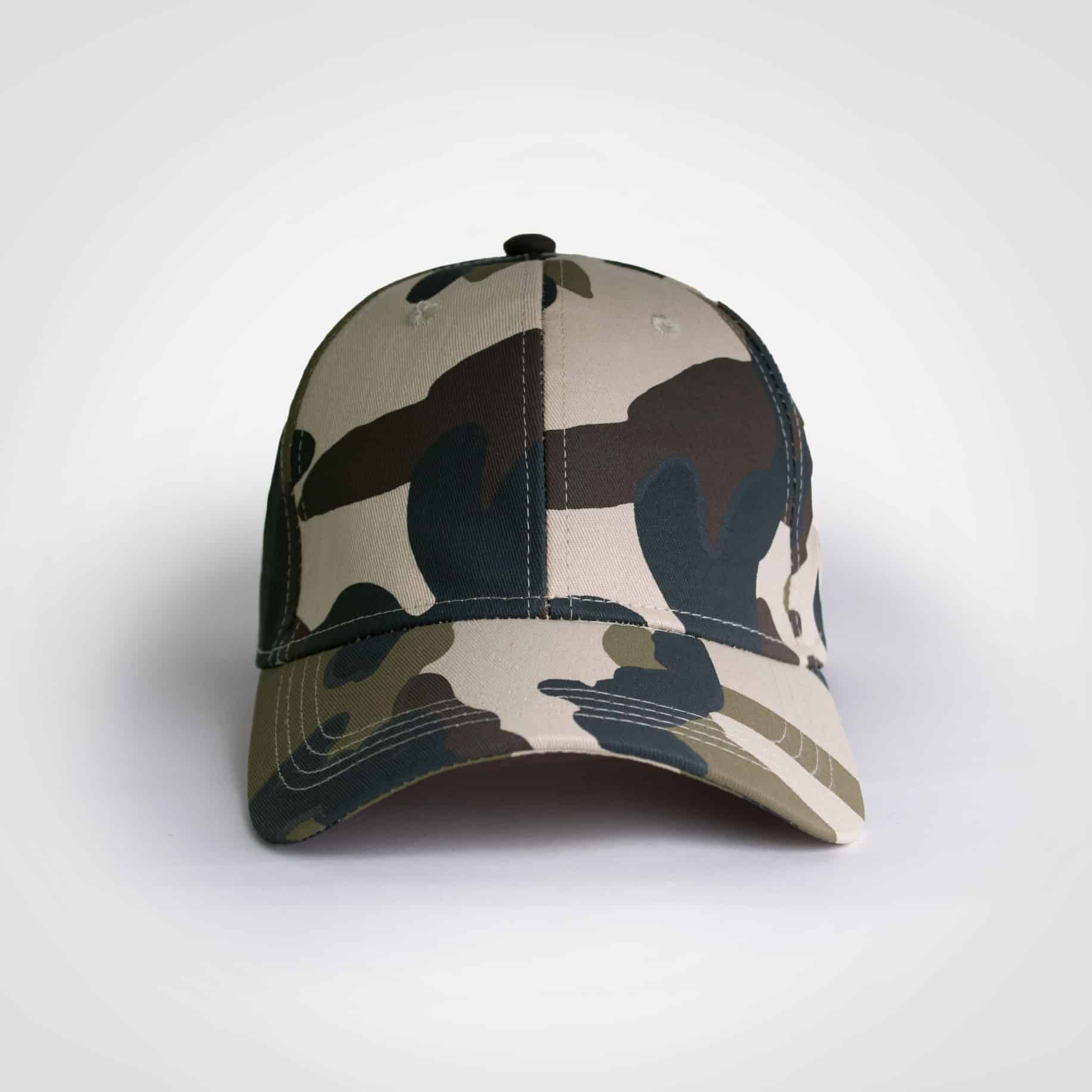 Basic 6 Panel Camo Cap - Image 6