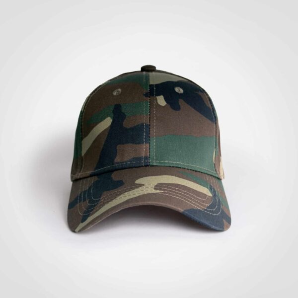 Basic 6 Panel Camo Cap — Basic 6 Panel Camo Cap