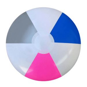 Two Tone Beach Balls - 50cm - Image 2