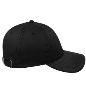 Washed Oil Skin 6P Cap - Image 7