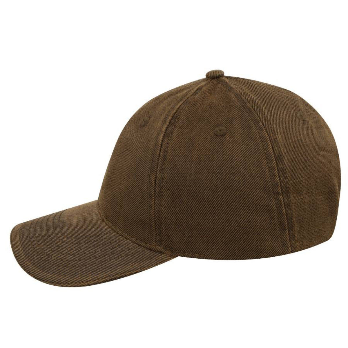 Dual Tone Oil Skin 6 Panel Cap - Image 6