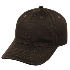 Washed Oil Skin 6P Cap - Image 14