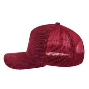 5 Panel Corduroy Trucker Cap - Image 12