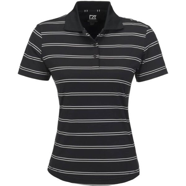Ladies Hawthorne Golf Shirt – Black — Ladies Hawthorne Golf Shirt – Black